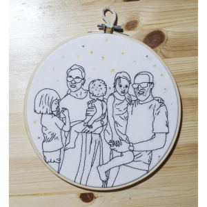 Bastidor bordado personalizado