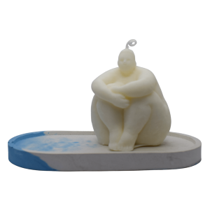 musa serenity peana marmoleada azul