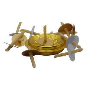 mariposa de aceite con soporte