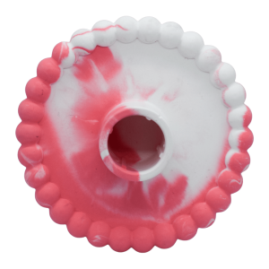 portavelas rosa marmoleado