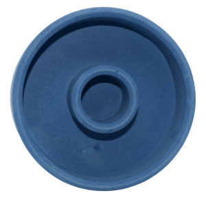 portavelas liso azul ultramar